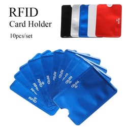 rfid blocking credit card shield sleeves