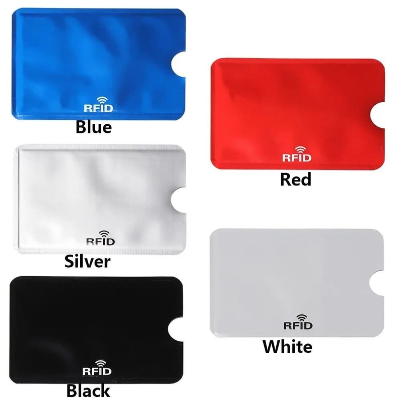 RFID Blocking Credit Card Shield Sleeves 1