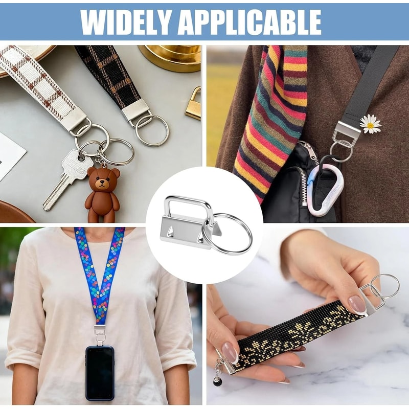 Professional Keychain Tail Clip Hardware Set 3