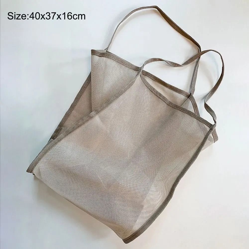 Breathable Mesh Beach And Market Tote 5