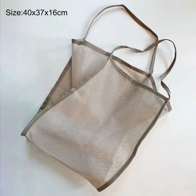 Breathable Mesh Beach And Market Tote 5