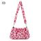 Plush Leopard Print Underarm Handbag 9