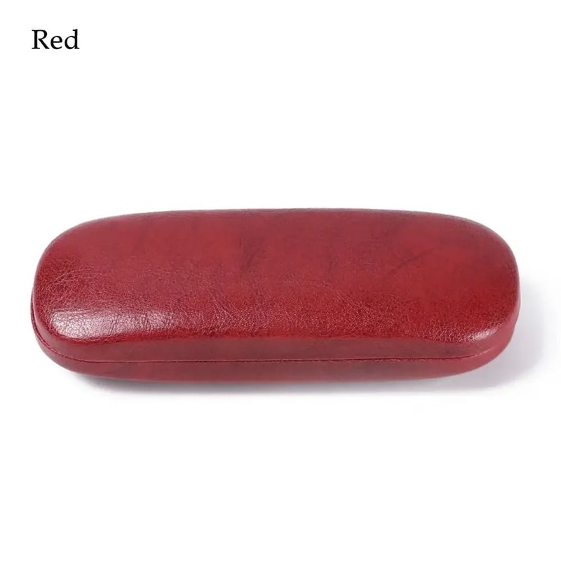 Premium Portable Leather Eyeglass Case 6