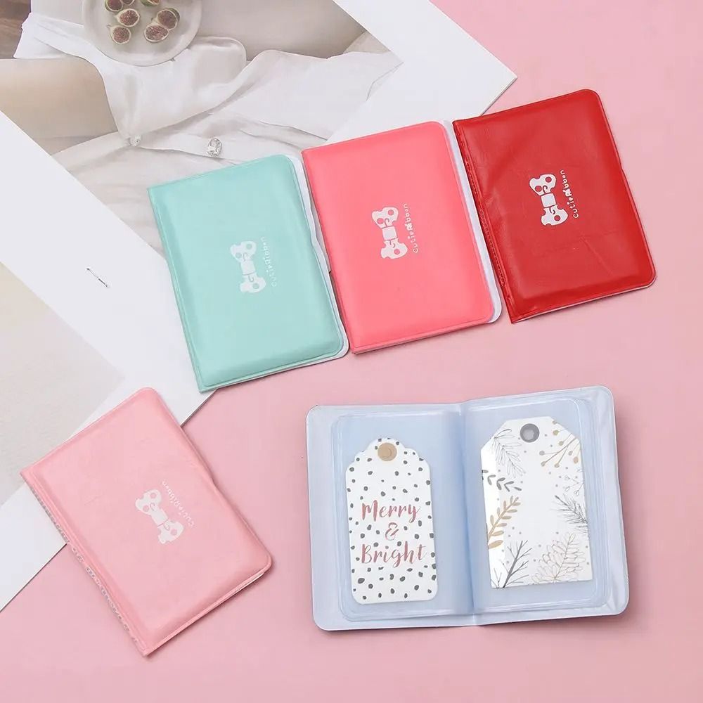 Elegant PVC BowKnot Card Holder 1