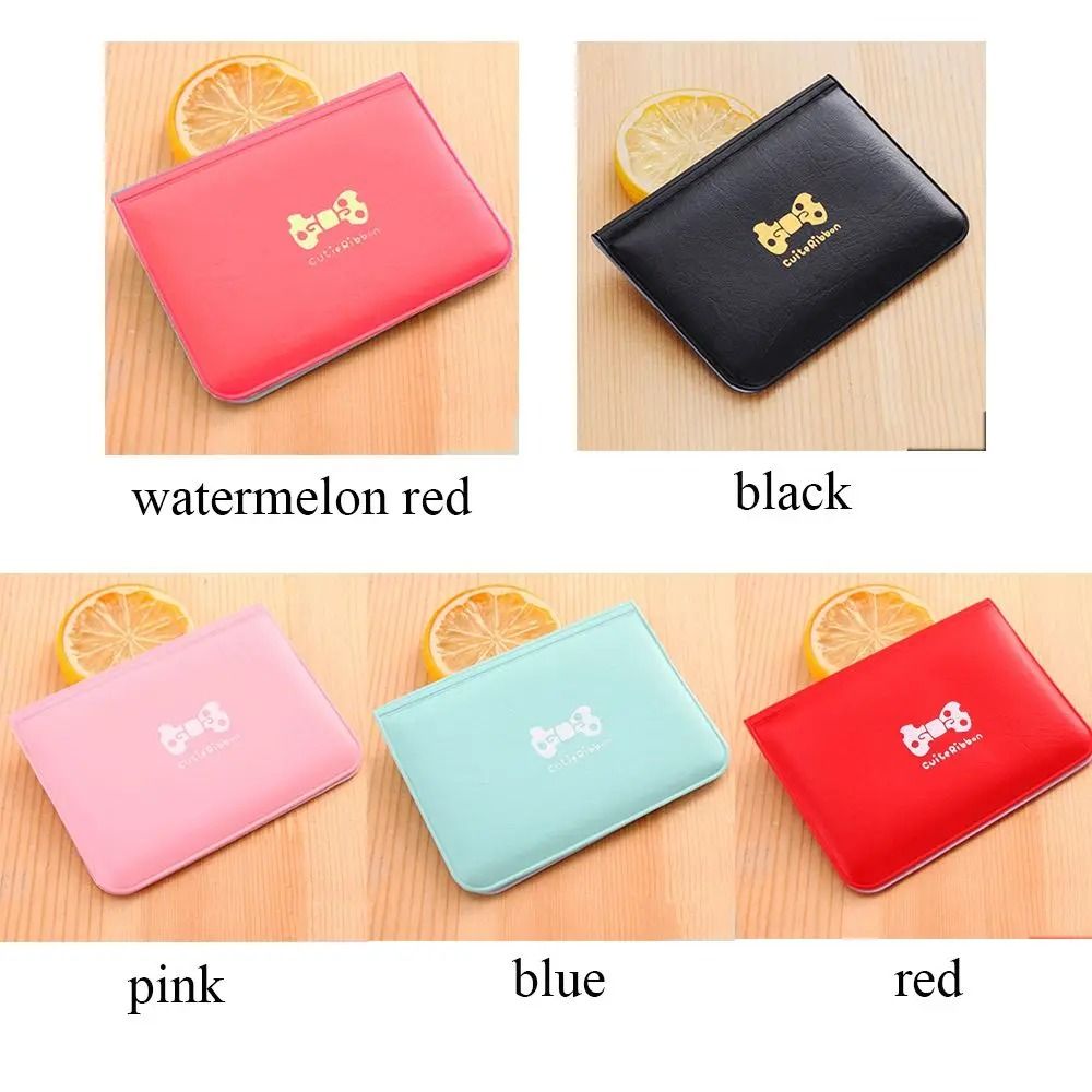 Elegant PVC BowKnot Card Holder 5