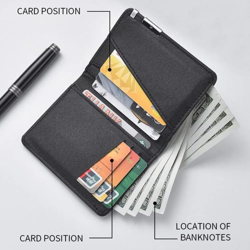 Retro Slim Bifold Wallet 2