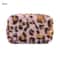 Plush Leopard Print Large Capacity Makeup Bag 10