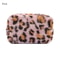 Plush Leopard Print Large Capacity Makeup Bag 10