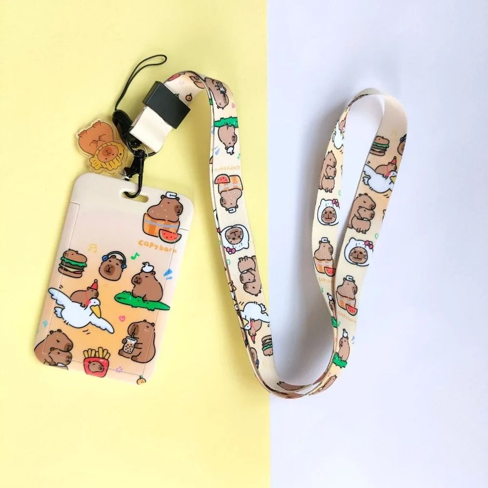 Cute Capybara Protective Card Case 7