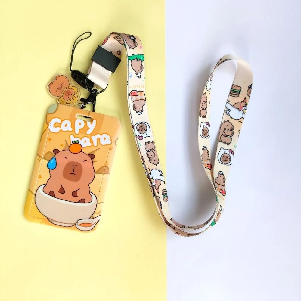 Cute Capybara Protective Card Case 5
