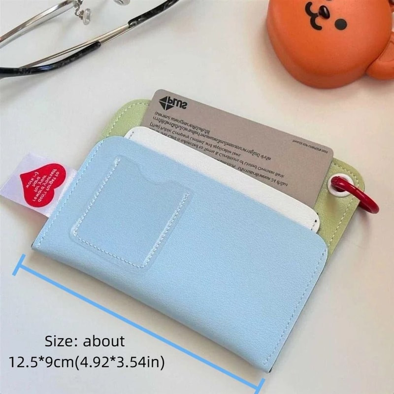 Candy Color Ultra Thin Passport And Card Holder 2