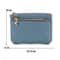 Double Zipper Heart Detail Mini Coin Purse 5