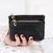 Double Zipper Heart Detail Mini Coin Purse 7