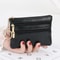 Double Zipper Heart Detail Mini Coin Purse 11