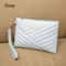 Stylish Womens Leather Envelope Wristlet 9