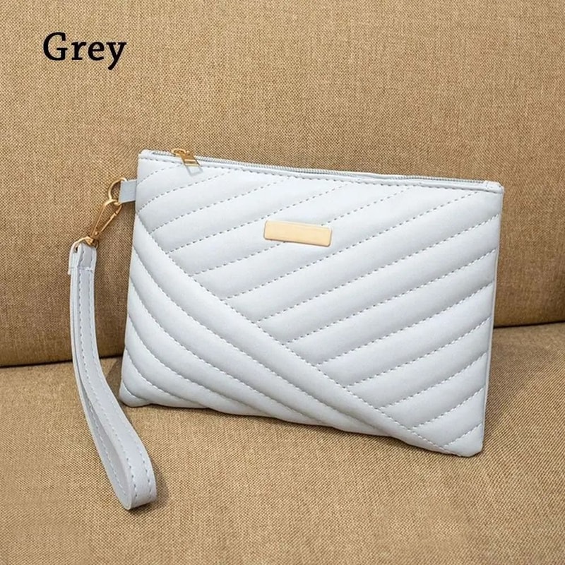 Stylish Womens Leather Envelope Wristlet 9