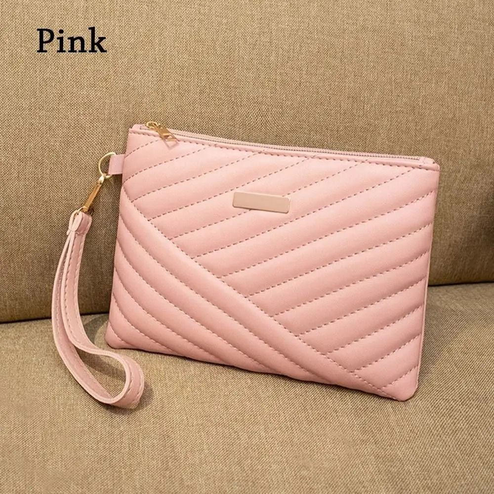 Stylish Womens Leather Envelope Wristlet 7