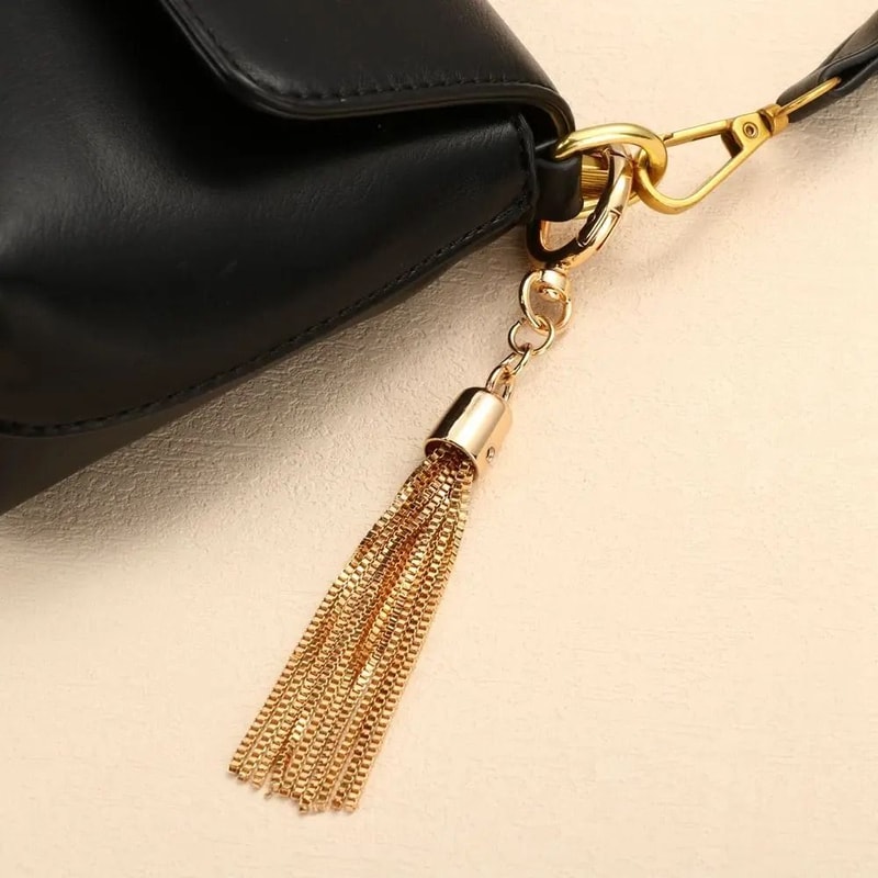 DIY Fashion Metal Tassel Bag Pendant 2