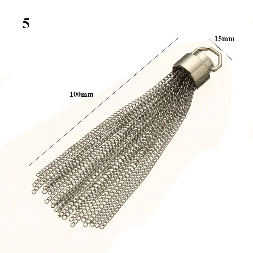 DIY Fashion Metal Tassel Bag Pendant 10