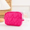Cute Heart Quilted Mini Cosmetic Pouch 9