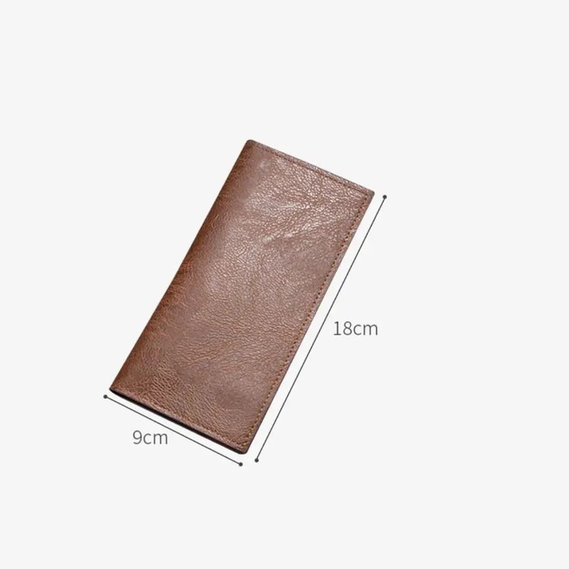 Professional Ultra Slim Long PU Leather Wallet 5