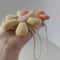 Stuffed Cloth Floral Bag Pendant Lanyard 2