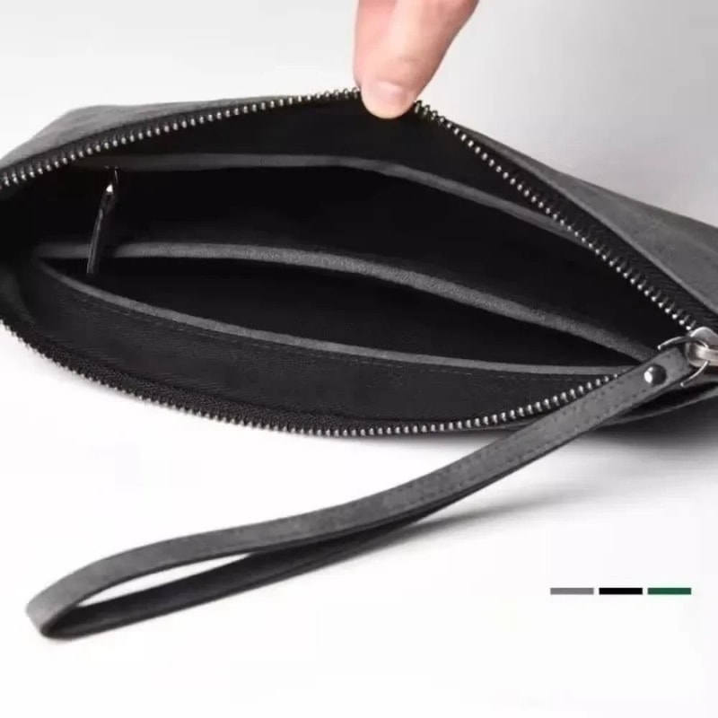 Professional Mens Business PU Leather Clutch 4