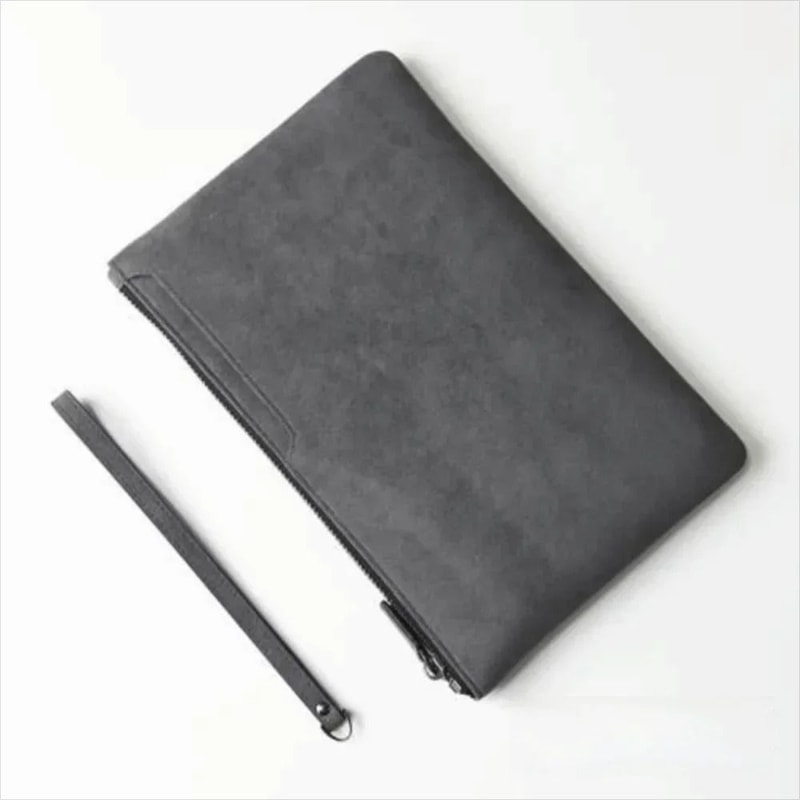 Professional Mens Business PU Leather Clutch 8