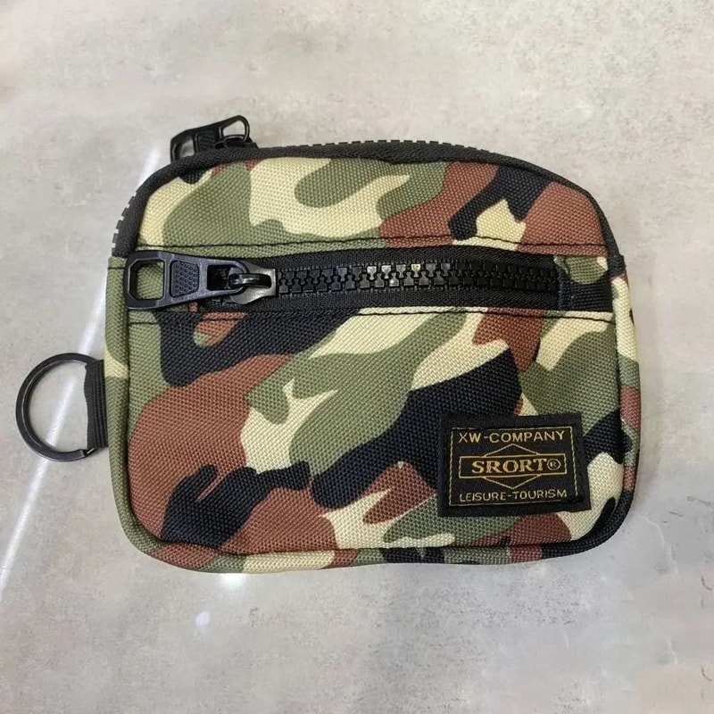 Casual Retro Canvas Mini Zipper Pouch 13