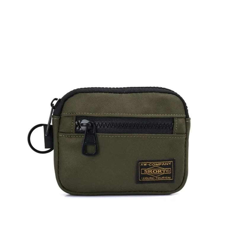 Casual Retro Canvas Mini Zipper Pouch 6
