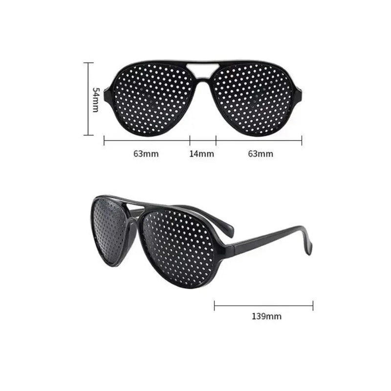 Unisex PinHole Vision Care Exercise Glasses 3