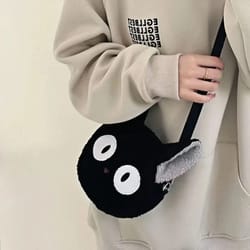 japanese style kawaii cartoon plush crossbody bag