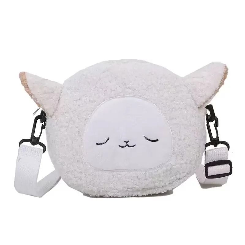 Japanese Style Kawaii Cartoon Plush Crossbody Bag 7