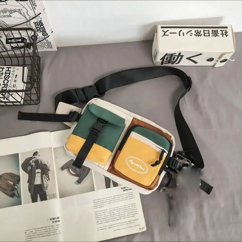 Multifunctional Outdoor Nylon Chest Sling Bag 8