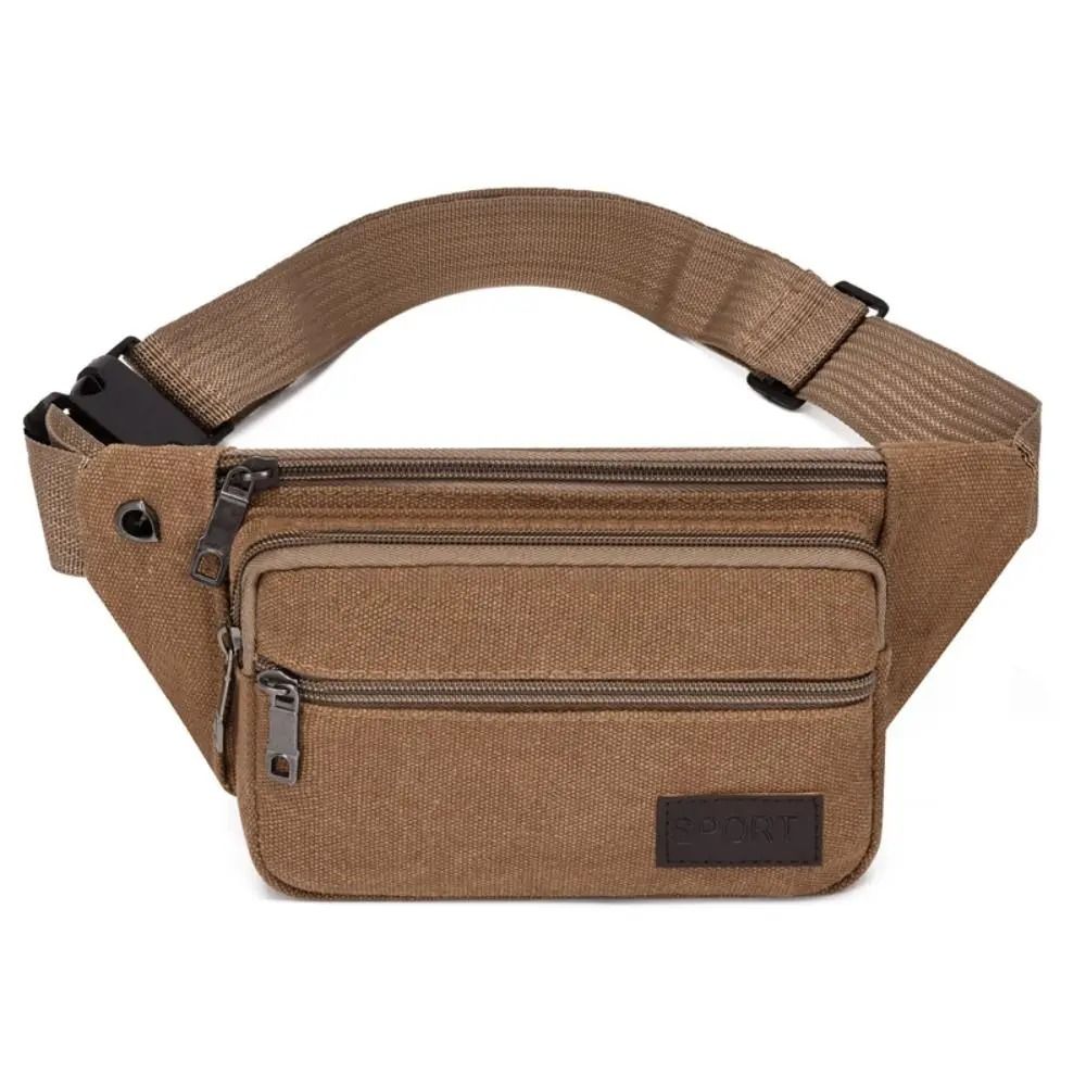 Multifunctional Canvas Waist And Chest Pack 6
