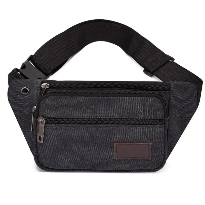 Multifunctional Canvas Waist And Chest Pack 8