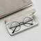 Portable Retro Steel And Leather Hard Eyeglass Case 2