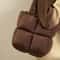 Large Capacity Puffy Quilted Shoulder Tote 3