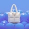 Large Capacity Puffy Quilted Shoulder Tote 7