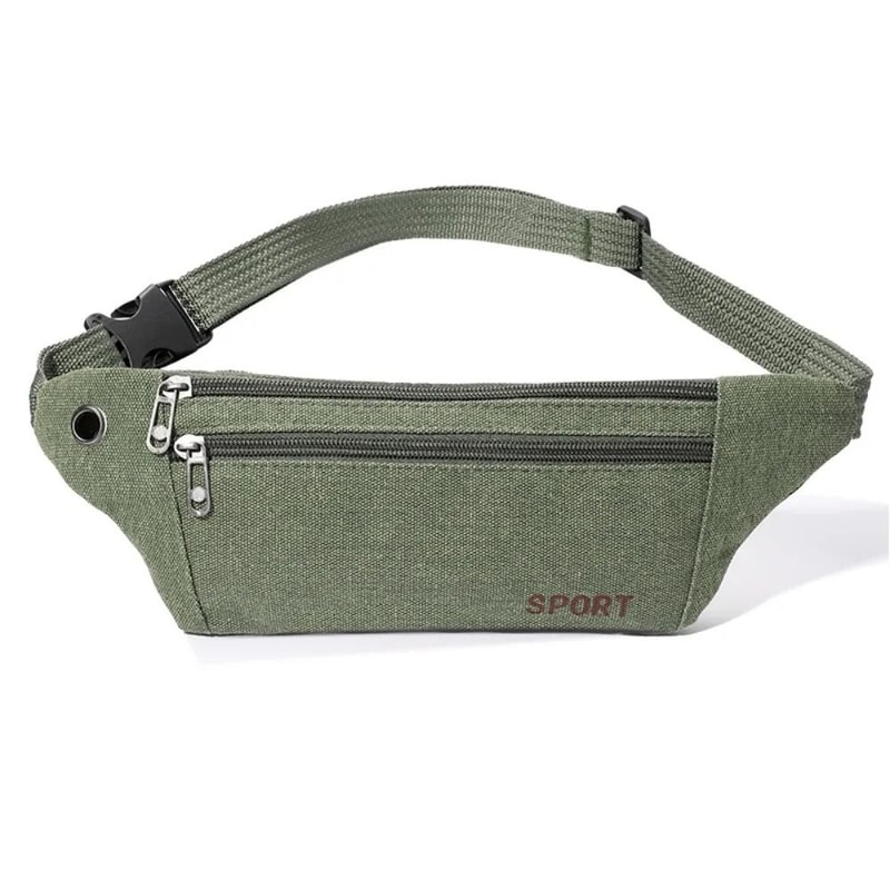 Universal Canvas Running And Travel Fanny Pack 10