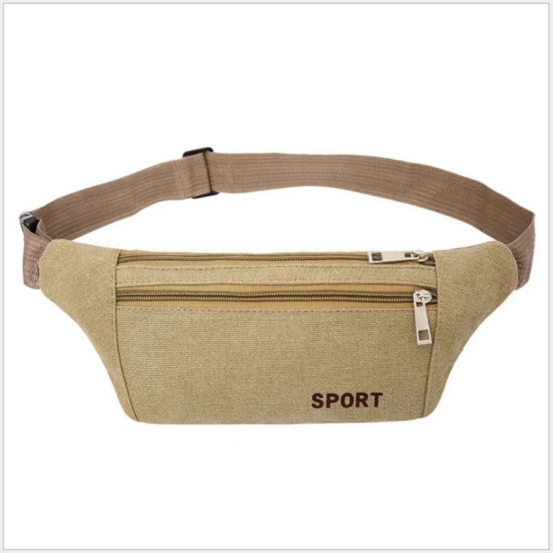 Universal Canvas Running And Travel Fanny Pack 11