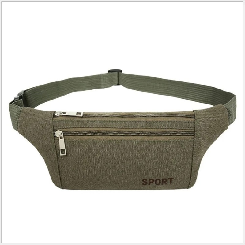Universal Canvas Running And Travel Fanny Pack 12