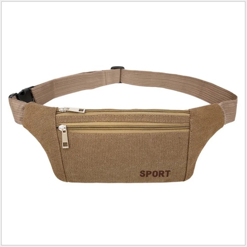 Universal Canvas Running And Travel Fanny Pack 6