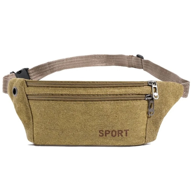 Universal Canvas Running And Travel Fanny Pack 7