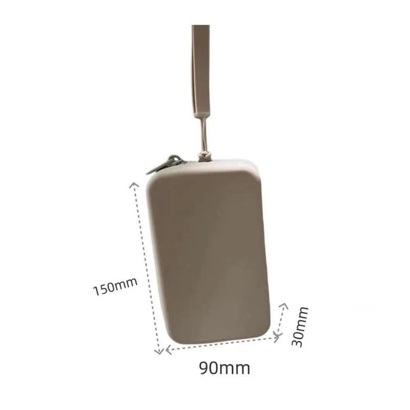 Fashion Multifunction Rectangular Silicone Wallet 5