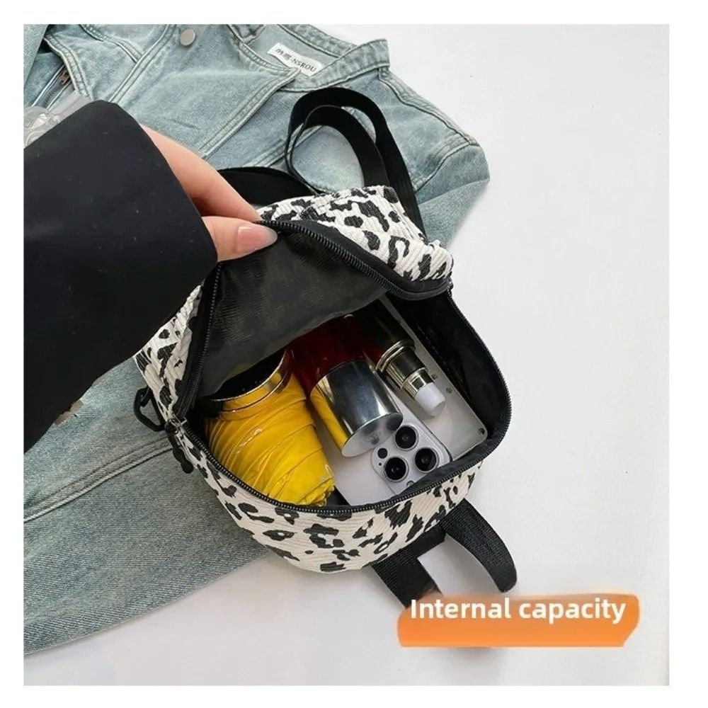 Vintage Leopard Print Mini Rucksack 5