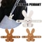Cute Cartoon Bunny Bag Charm And Pendant 1
