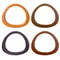 DShaped Wooden Handbag Replacement Handle 0