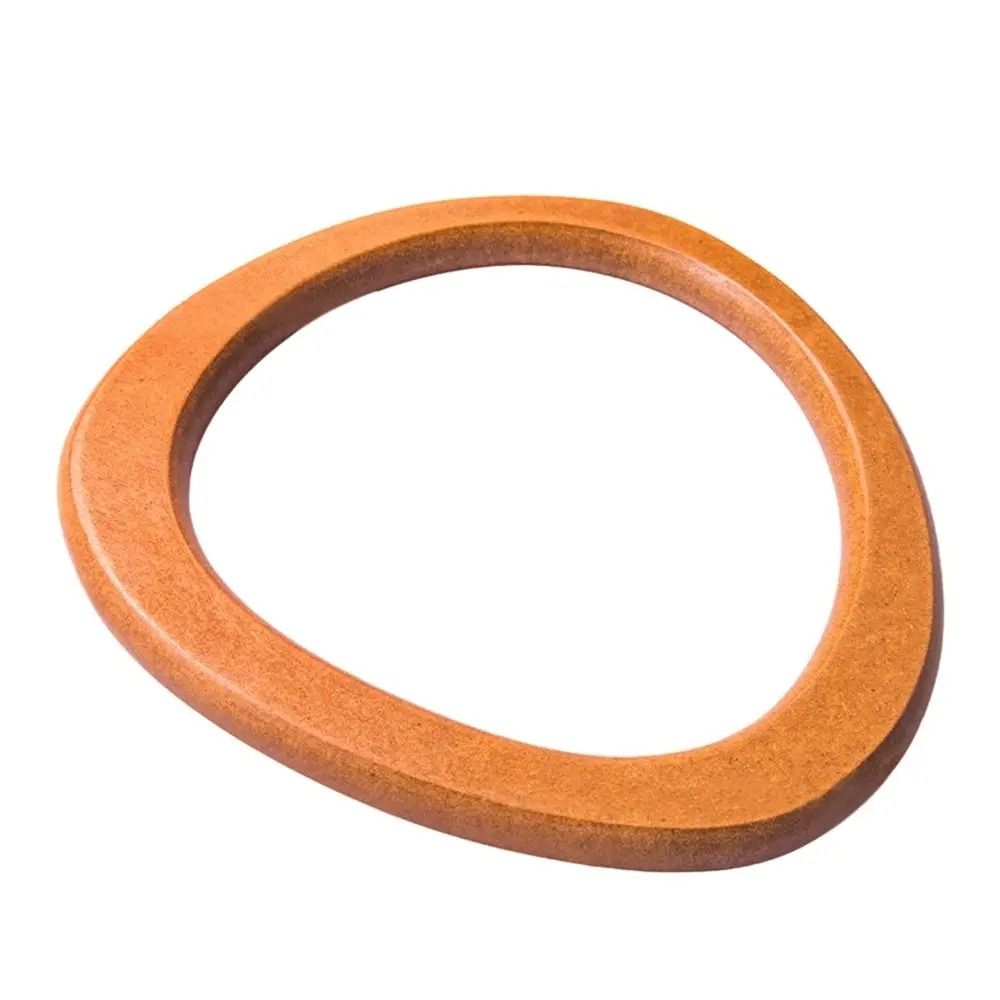 DShaped Wooden Handbag Replacement Handle 2