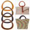 DShaped Wooden Handbag Replacement Handle 4